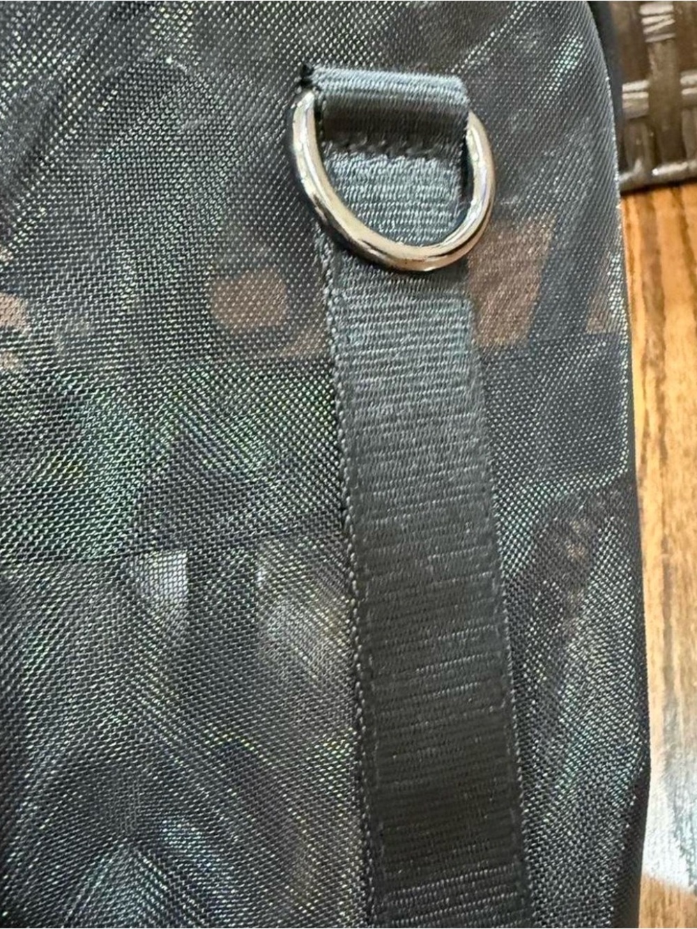 Alo Sheer Duffle Bag / gym bag NWT - Picture 7 of 8